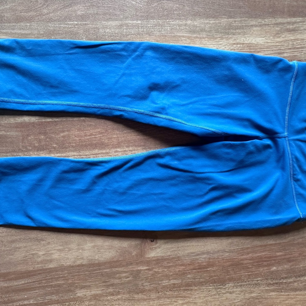 lululemon athletica Vibrant Blue Leggings